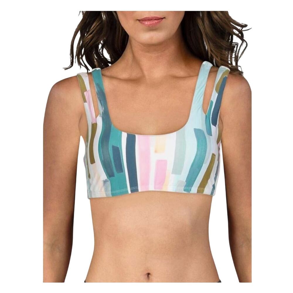 Bikini Lab Cutout Bralette Swimsuit Top - Medium